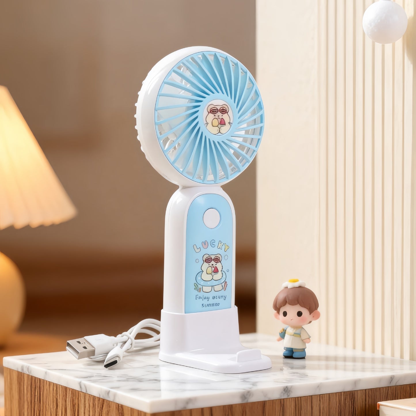 Damen tragbarer USB Ventilator Brehn