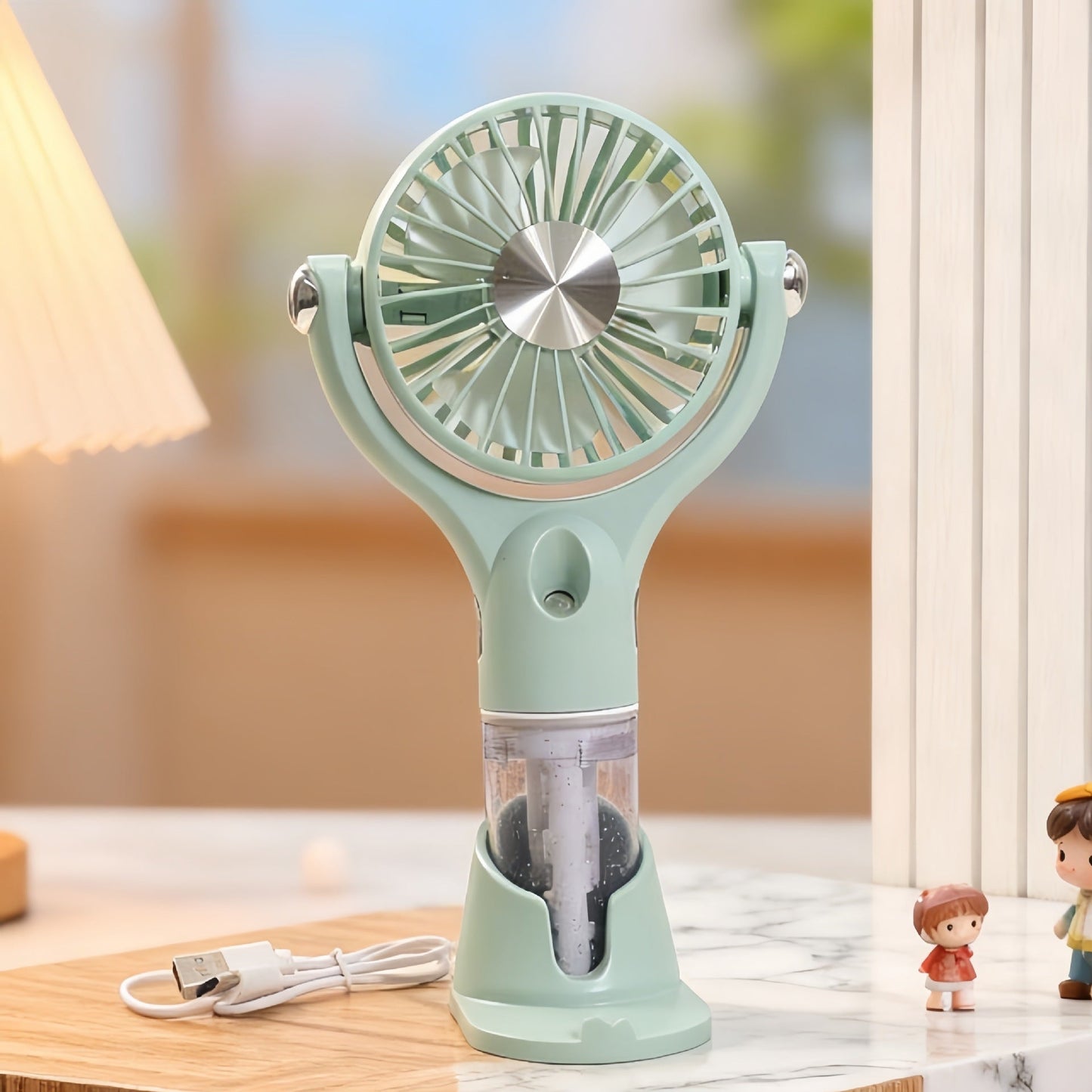 Damen Mini Mist Fan mit USB-Anschluss Brehn