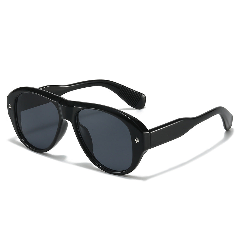 Vintage-inspirierte übergroße Cateye-Sonnenbrille Brehn