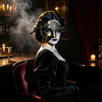 Elegante Party-Maske
