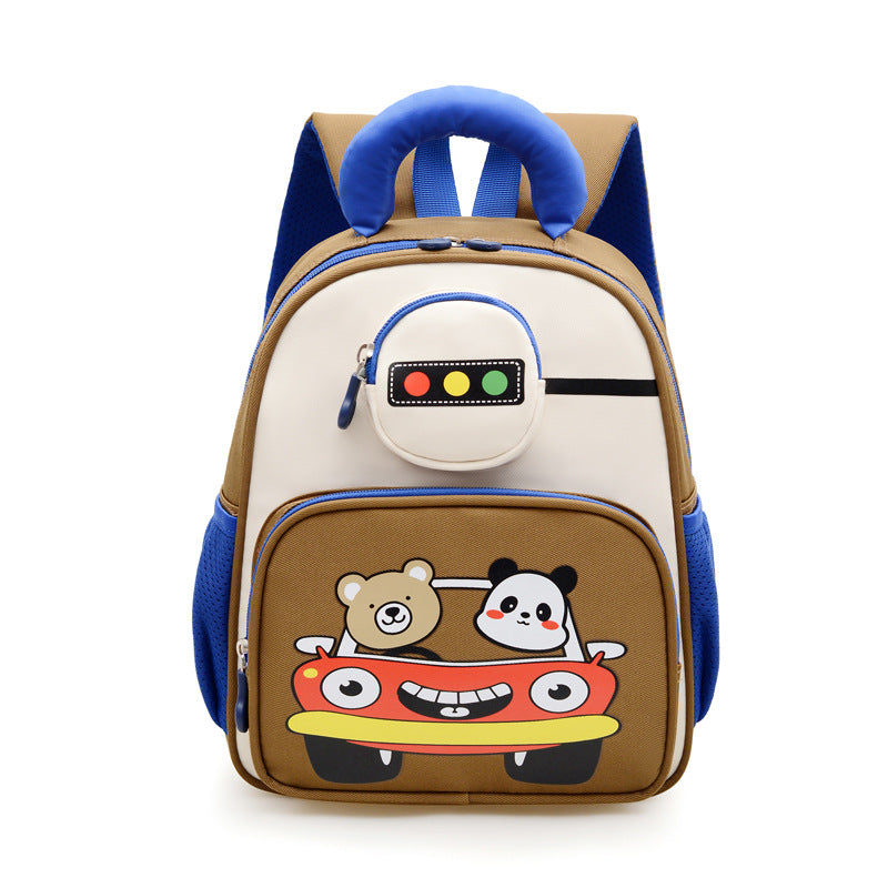 Kinder Spielzeug Tier Auto-Themen Schulrucksack Brehn
