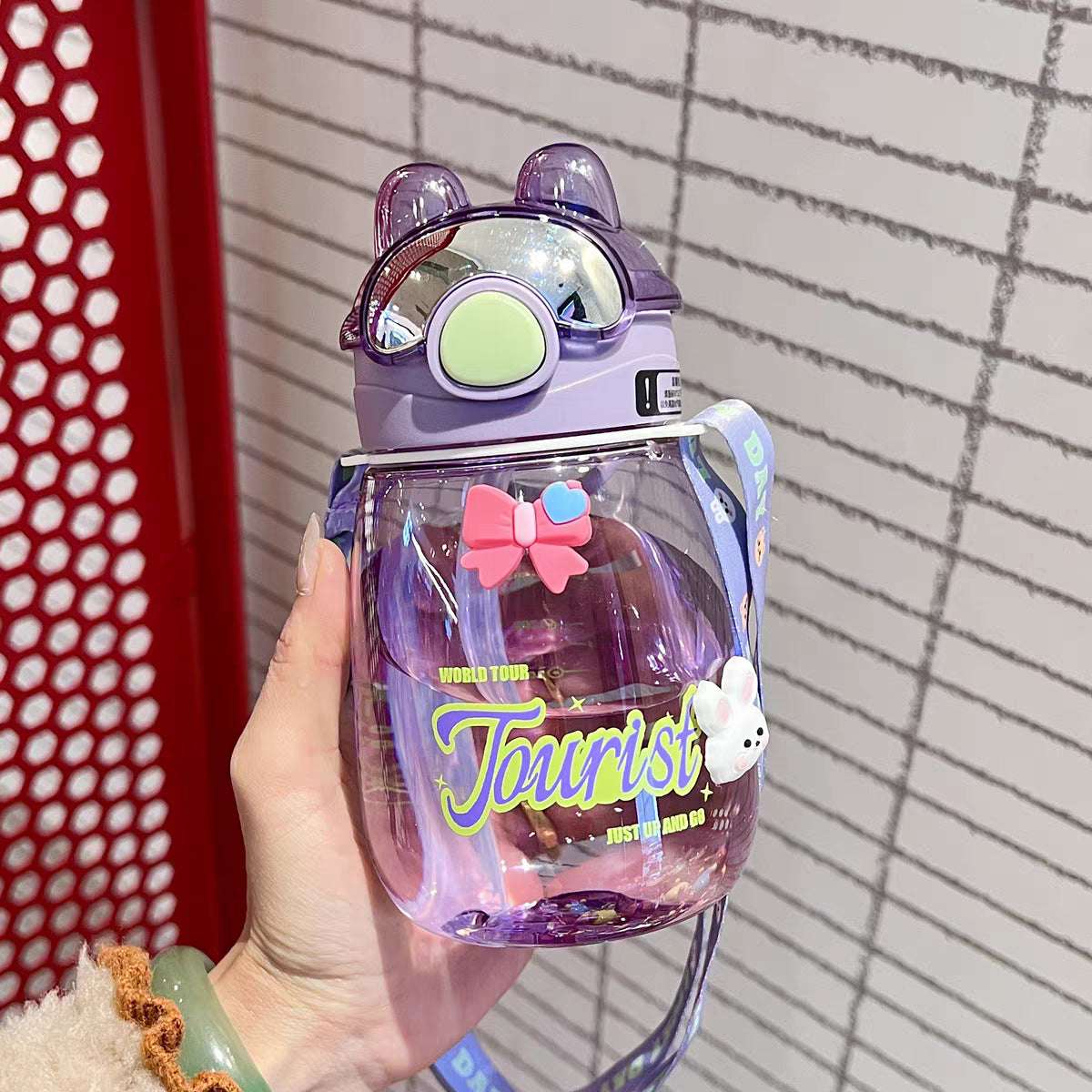 Damen Verspielte BPA-freie Trinkflasche mit einzigartigem Design Brehn