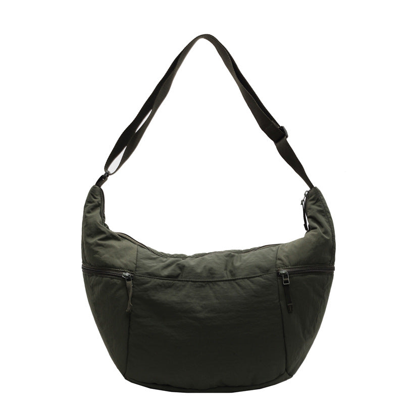 Weiche Stoff Hobo Tasche Brehn