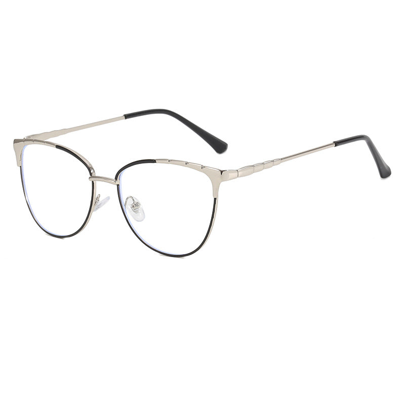 Damen Cat-Eye Brille mit feinen Metallakzenten Brehn