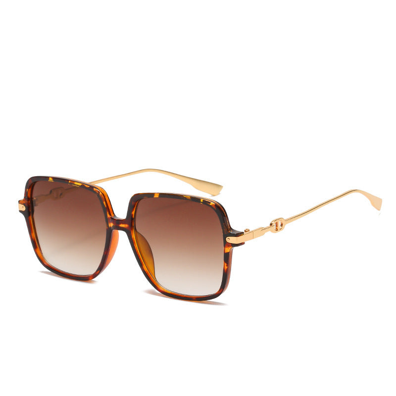Oversized Chic Quadratrahmen Sonnenbrille Brehn