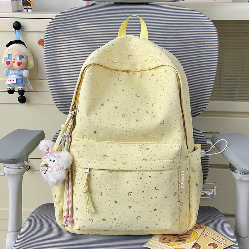 Sternenmuster-Schulrucksack Brehn