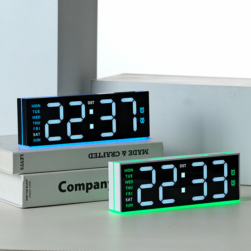 Digitaler Wecker mit großem LED-Display und multifunktionalen Alarmfunktionen Brehn