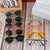 Runde Sonnenbrille mit Goldenen Akzenten Brehn