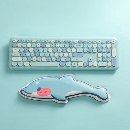 Niedlicher Delfin-Themen-Maus-Handgelenkstütze