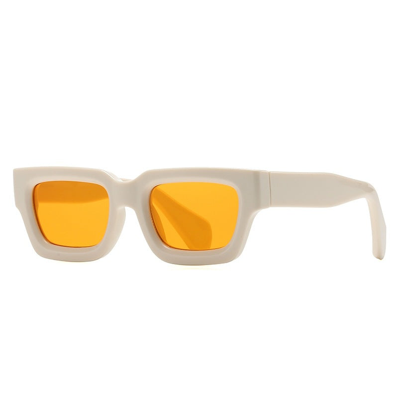 Damen oversized Sonnenbrille im modernen, kantigen Design Brehn