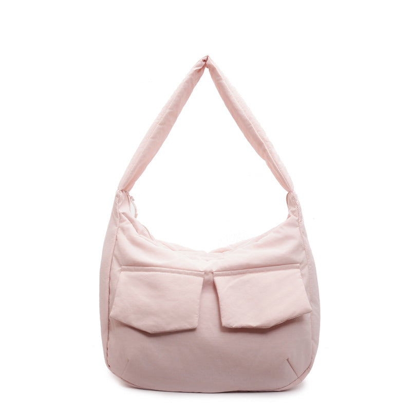 Weicher Stoff Schulter Hobo Bag Brehn