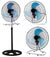 Damen Höhenverstellbarer Ventilator mit vielseitiger Neigungsfunktion Brehn