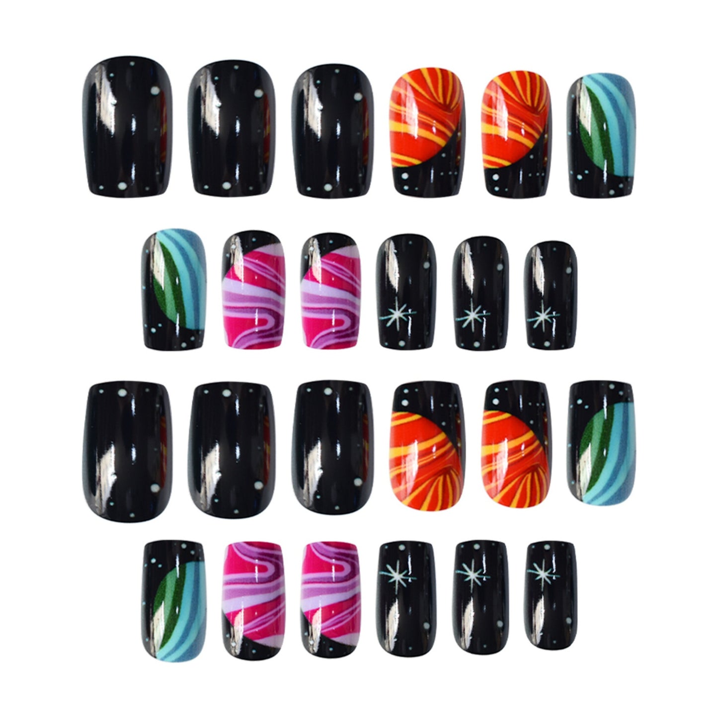 Künstlerisches Fantasie Nagelkunstset Brehn