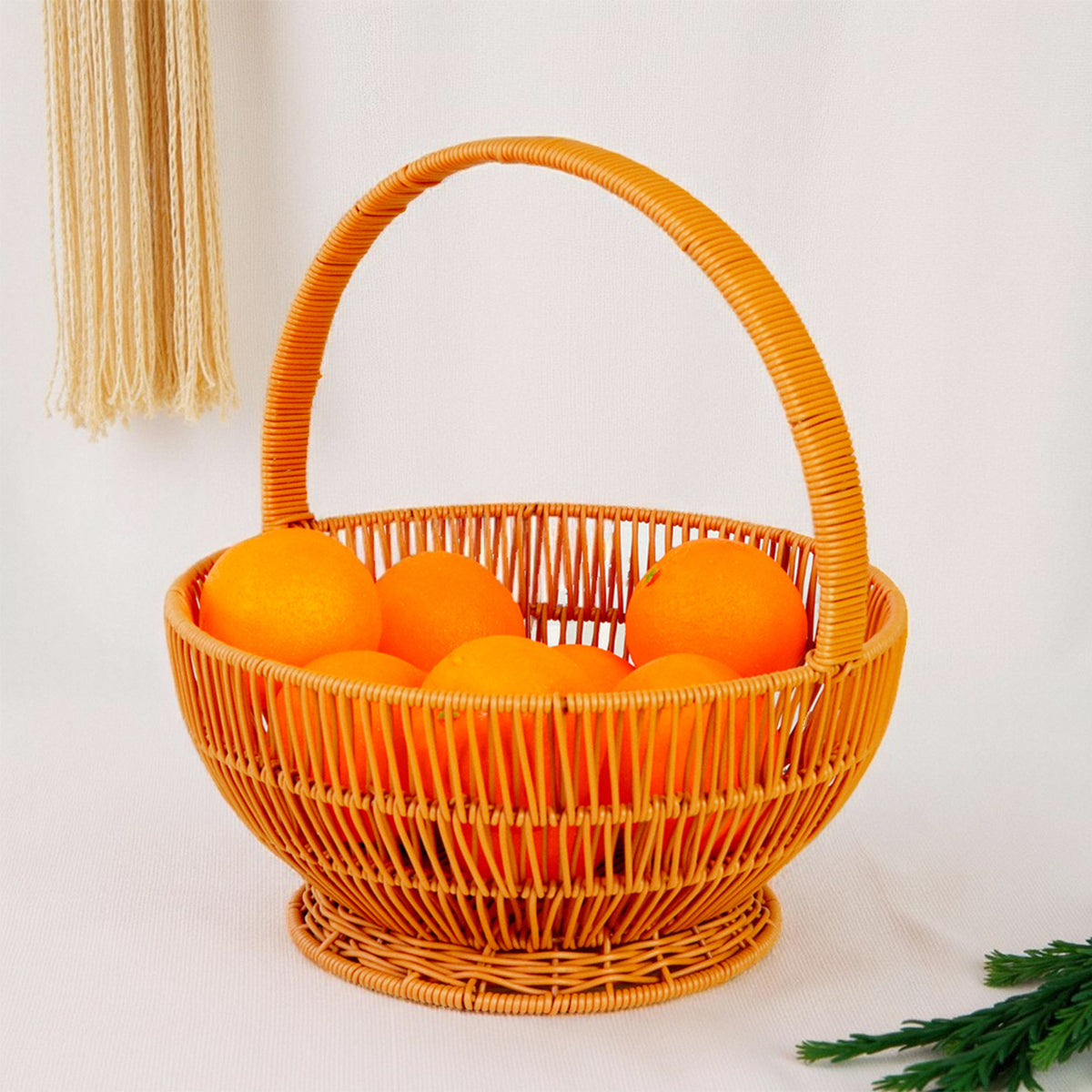 Handgefertigter Korb aus Wicker Brehn