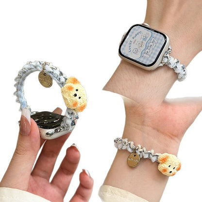 Süßer Plüschhund Charm Armband Brehn