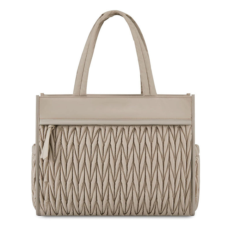 Elegante Handtasche mit Strukturierten Fächern Brehn