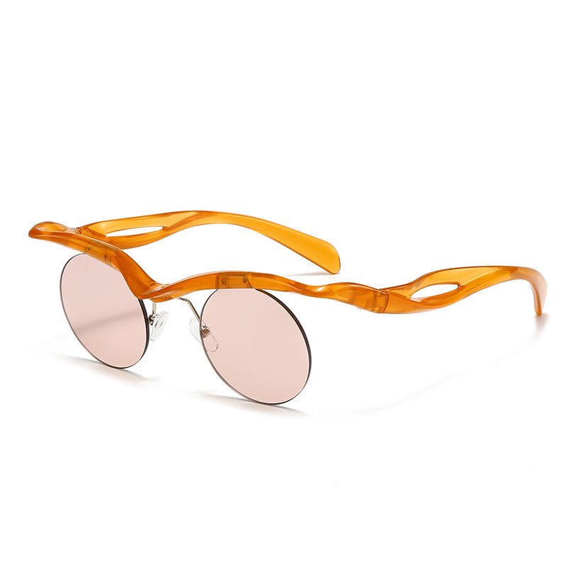 Damen modische Sonnenbrille mit innovativem Rahmen Brehn