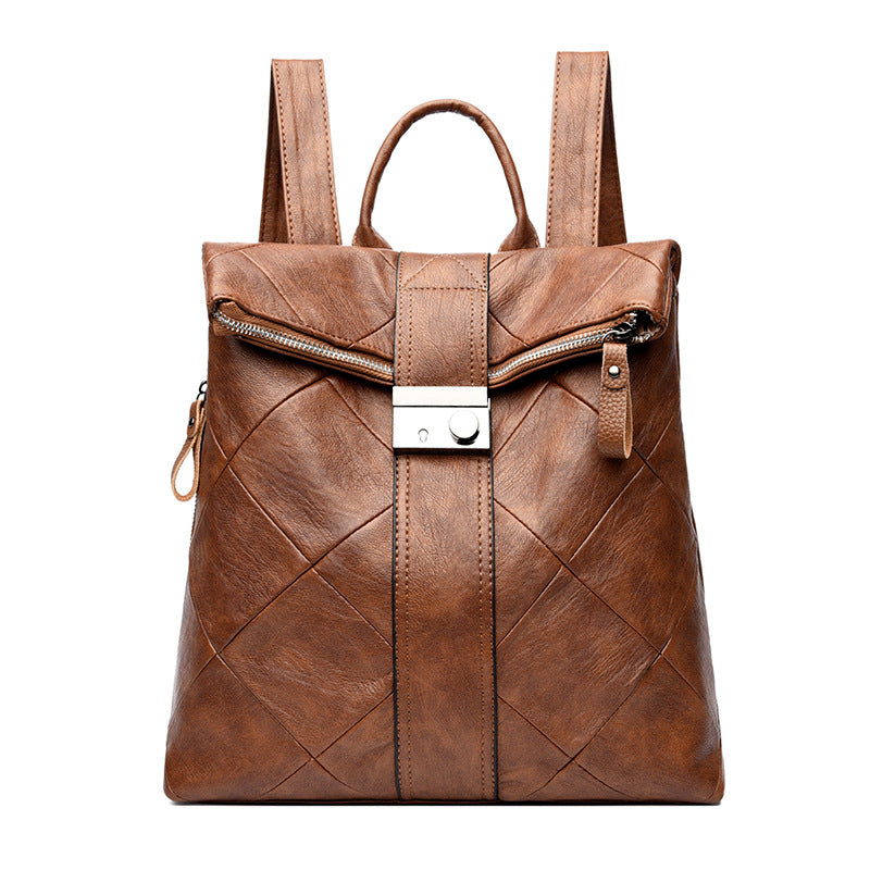 Chic Texturierter Rucksack Brehn