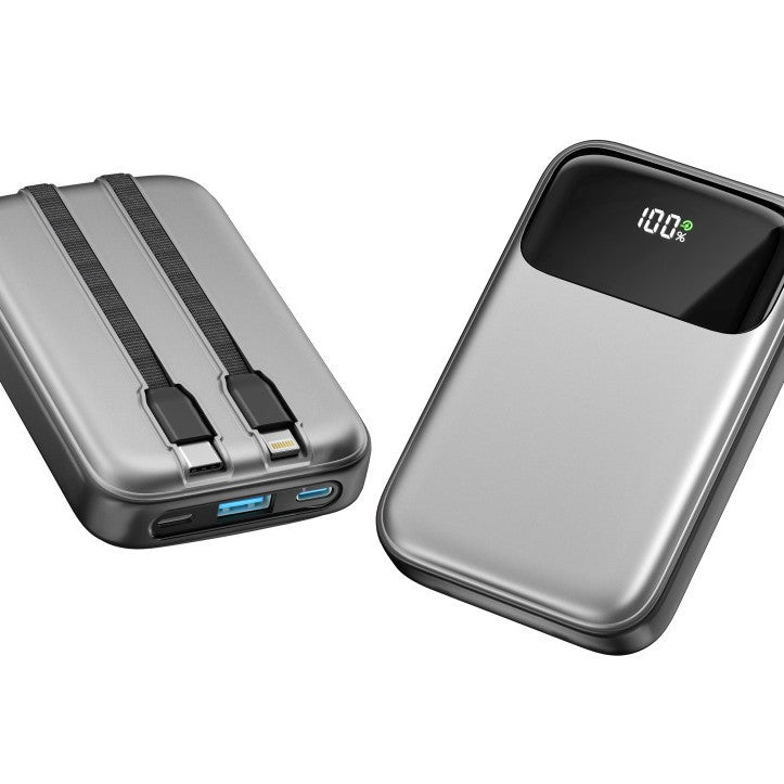 Kompakte Powerbank mit Intelligenter Led-Anzeige Brehn