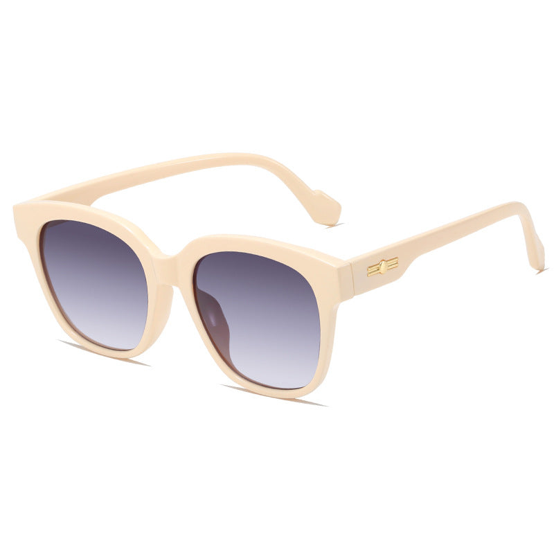 Damen klassische Sonnenbrille mit modernem Oversized-Rahmen Brehn