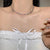 Floral Charm Choker Halskette Brehn