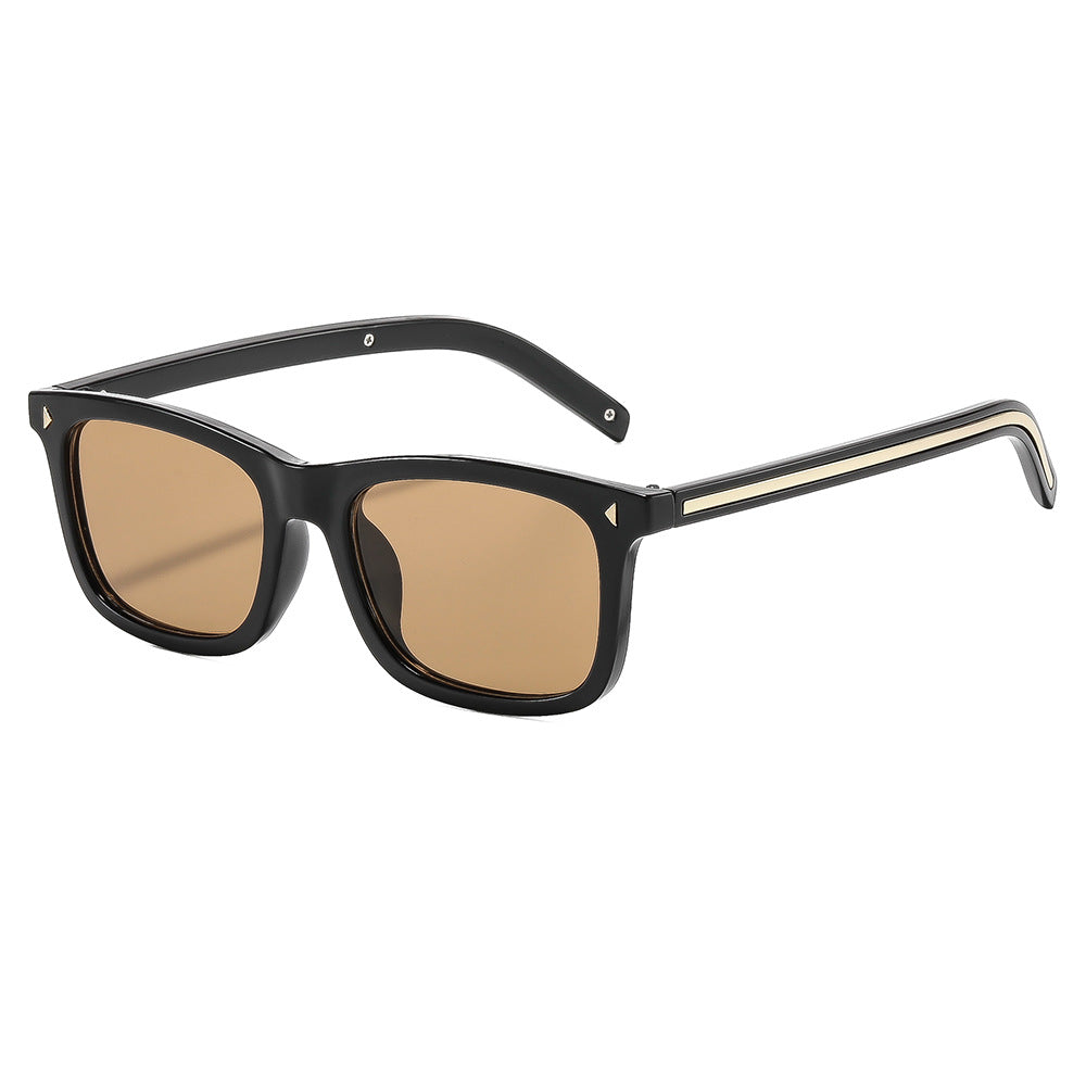 Herren Moderne Rechteckige Rahmenbrille Brehn