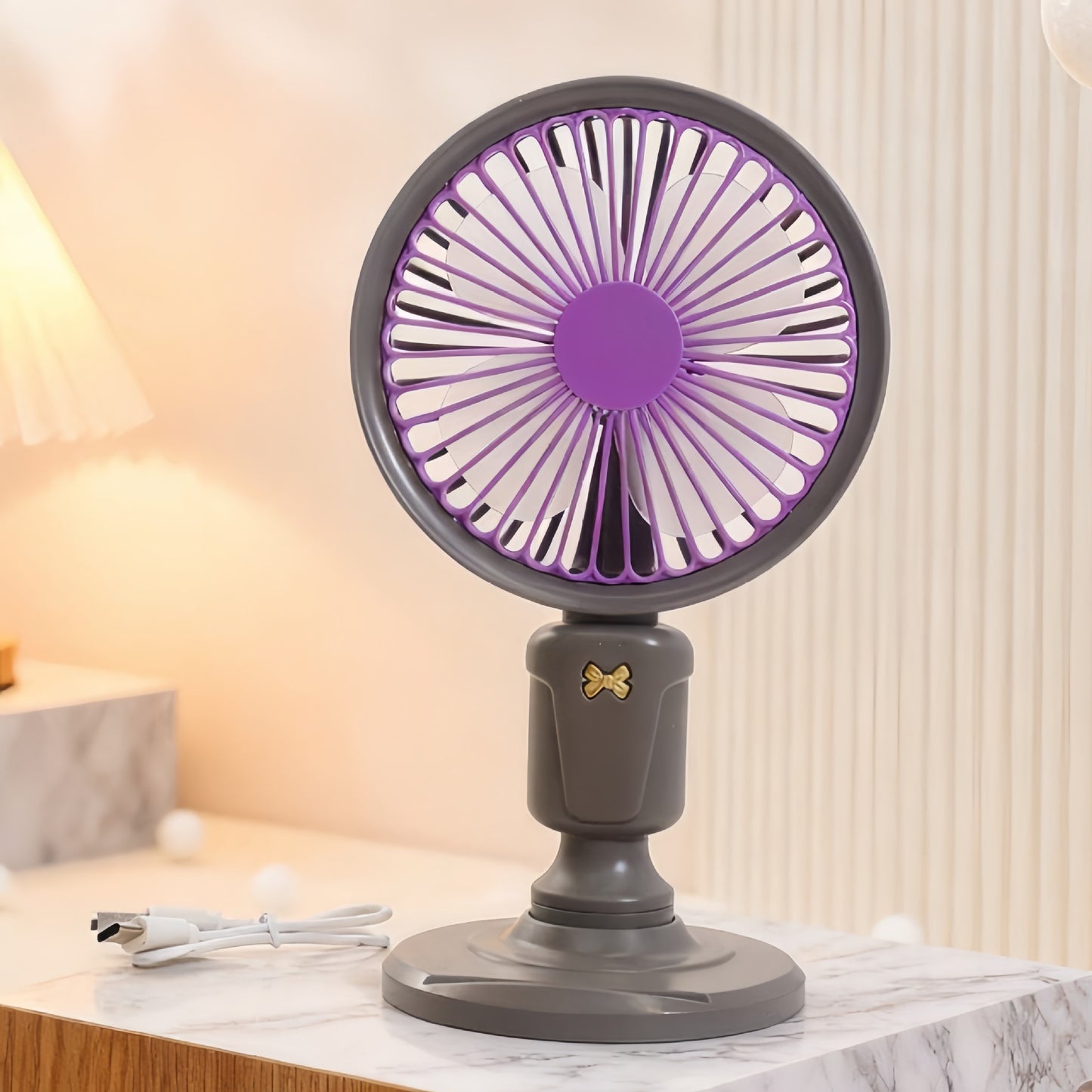 Damen Tragbarer Tischventilator im verspielten Design Brehn