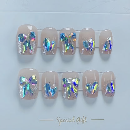 Künstlerisches Strass-Nagelkunst-Set Brehn