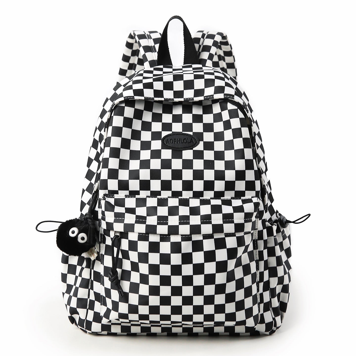 Schachbrettmuster Schulrucksack Brehn