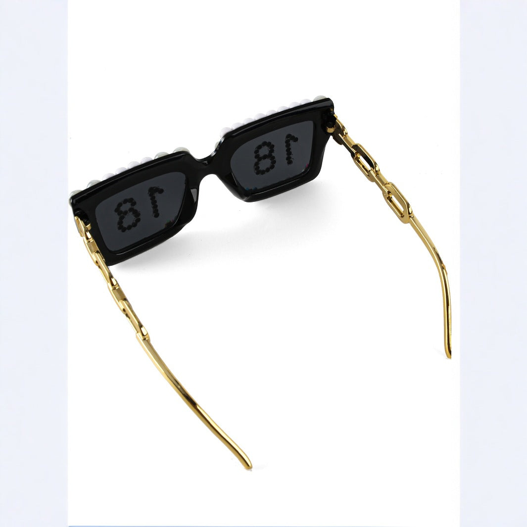 Dekorative Statement-Sonnenbrille Brehn