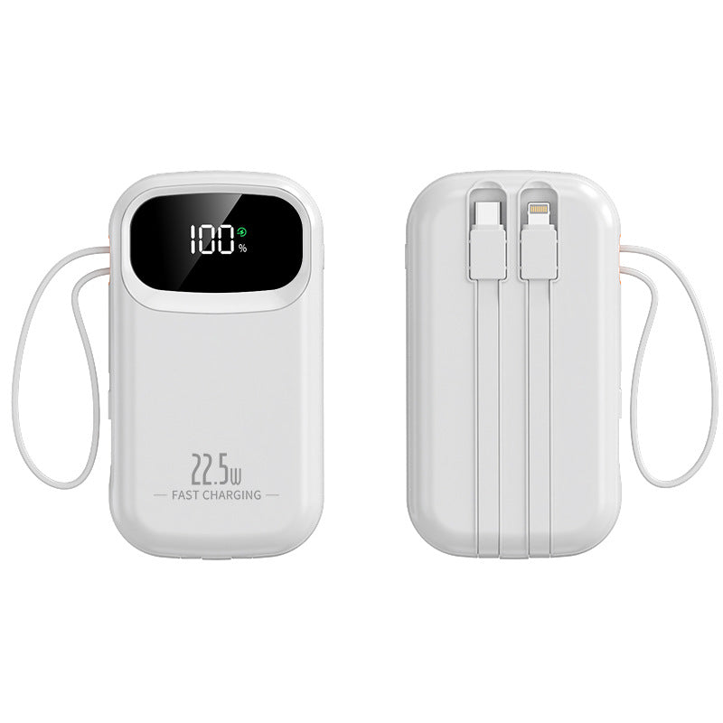 Tragbare Powerbank mit Schnellem Ladeanschluss und Lcd-Anzeige Brehn