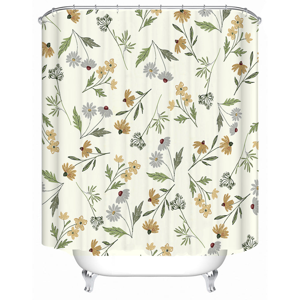 Blumenmuster-Duschvorhang Brehn 1784860161