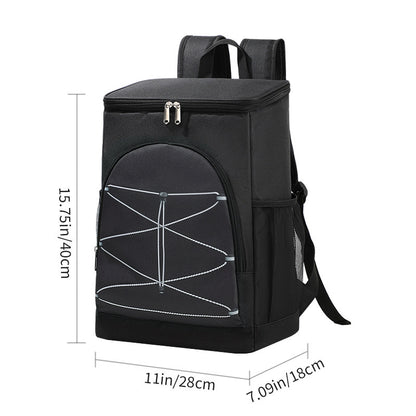 Unisex Kühlrucksack mit isolierter Innentasche Brehn
