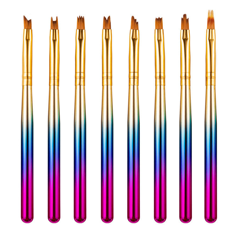 Professionelles Nail Art Detailpinsel-Set Brehn