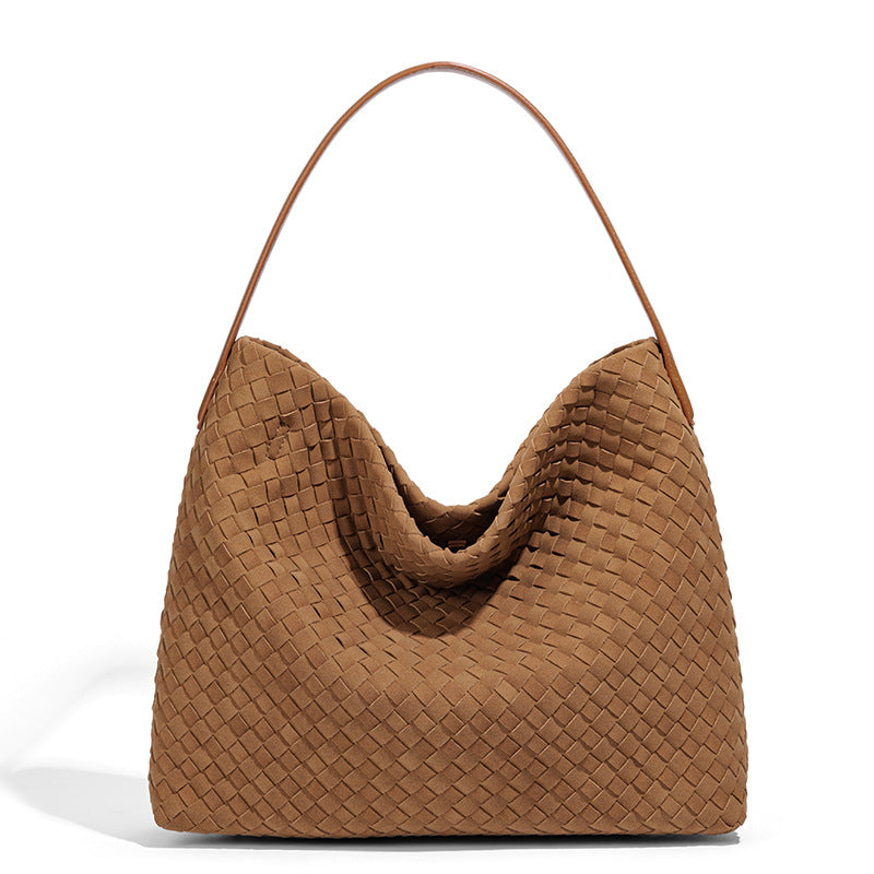 Zeitgenössische gewebte Hobo-Tasche Brehn