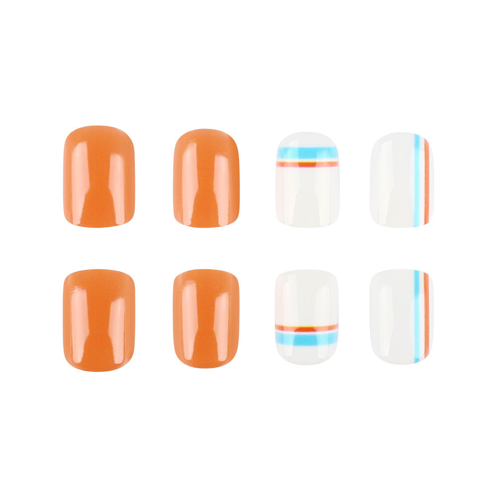Trendiges geometrisches Nagelkunst-Set Brehn