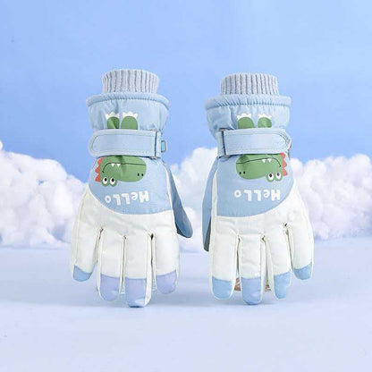 Kinder Fun Dinosaurier-Themen Schnee Handschuhe Brehn
