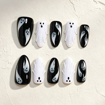 Halloween Geist Nagelkunst Brehn
