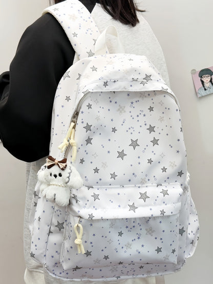 Sternenmuster lässiger Rucksack Brehn