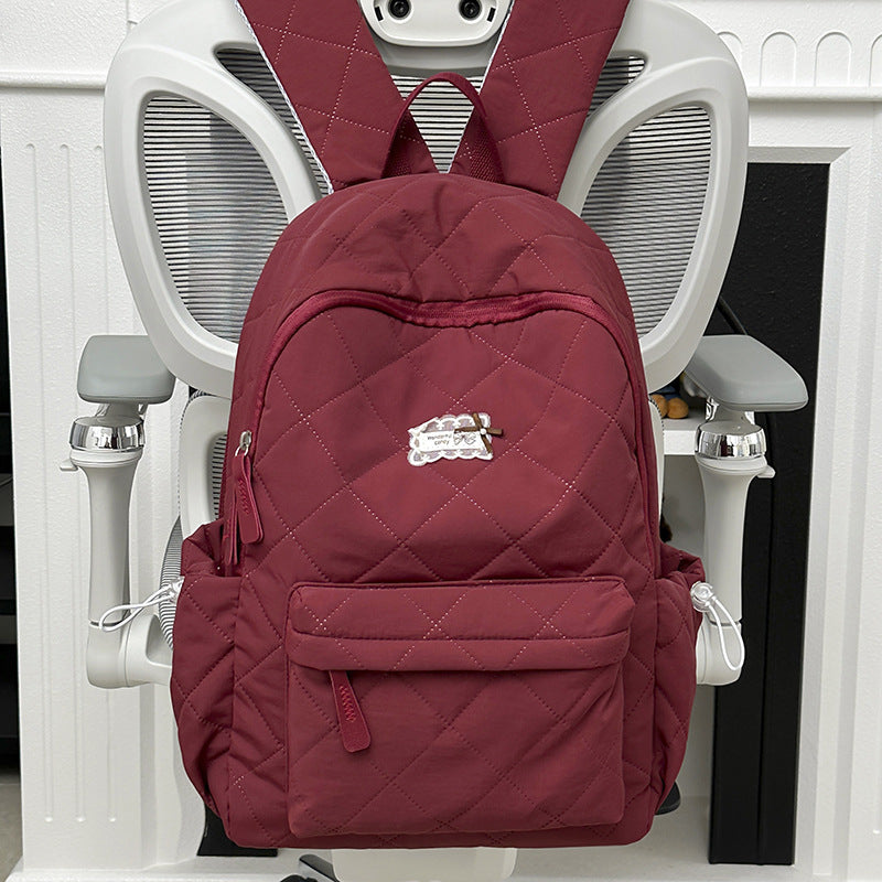 Süße gesteppte Hasenohren Schulrucksack