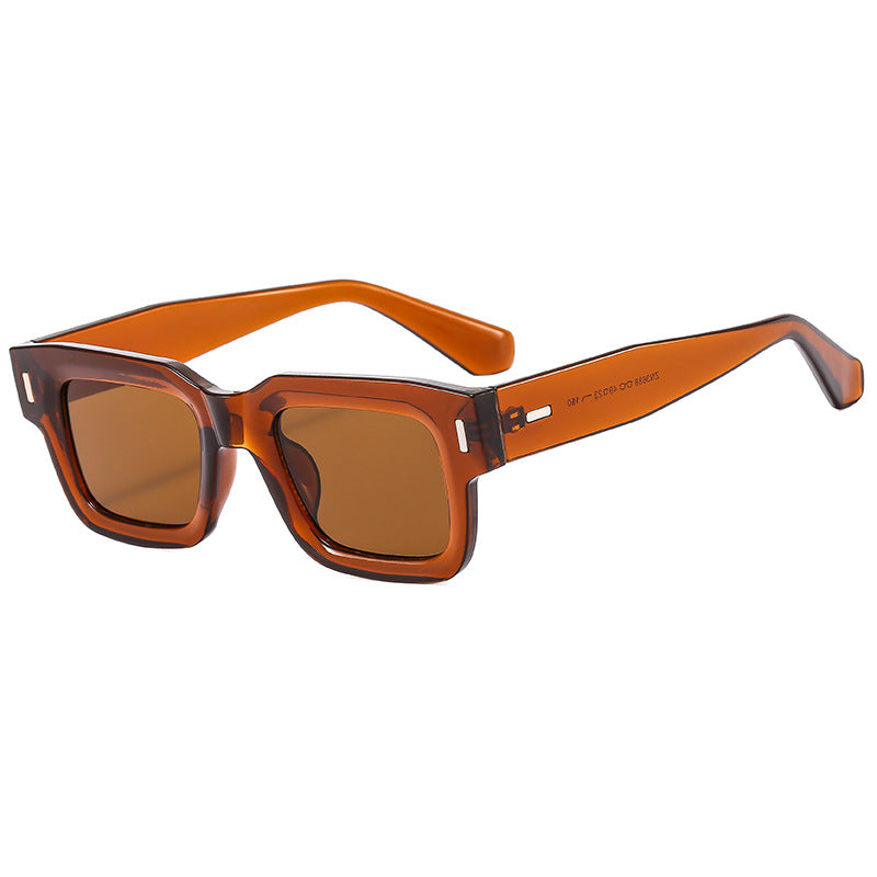 Damen modische Sonnenbrille mit einzigartigem Geometrie-Rahmen Brehn