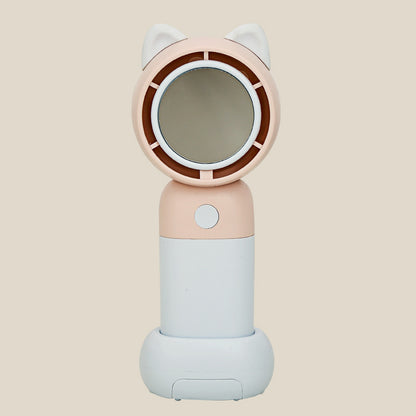 Damen tragbarer Mini Handventilator mit Katzenohren Brehn