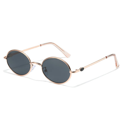 Retro Circle Frame Sonnenbrille Brehn
