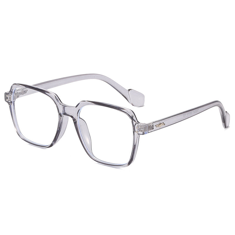 Damen quadratische Brille mit transparentem Rahmen und stylischem Design Brehn