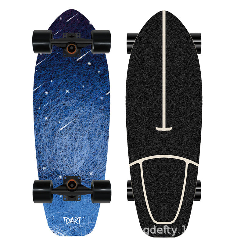 Künstlerisches Löwen Design Skateboard Brehn
