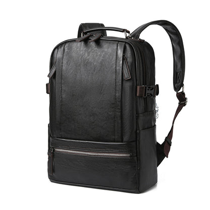 Premium Leder Business Rucksack Brehn
