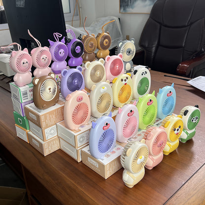 Unisex Handventilator mit süßem Tiermotiv Brehn