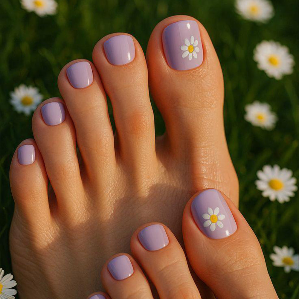 Künstlerische Fußnagelkunst Brehn