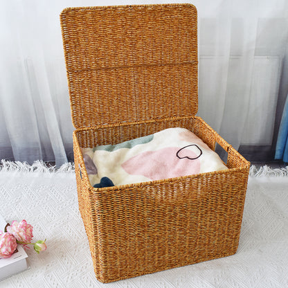 Woven Storage Cube mit Deckel Brehn