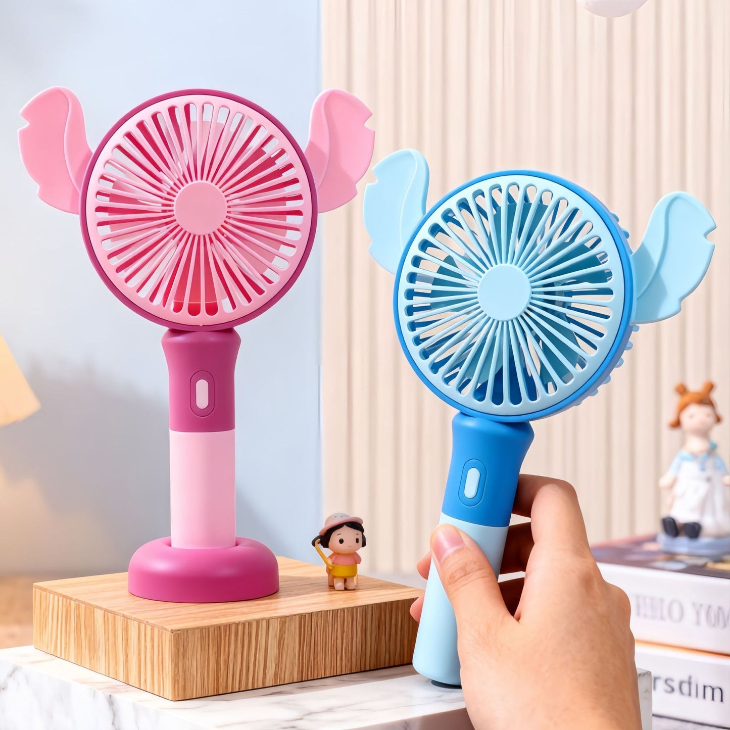 Damen Handventilator mit verspieltem Design Brehn